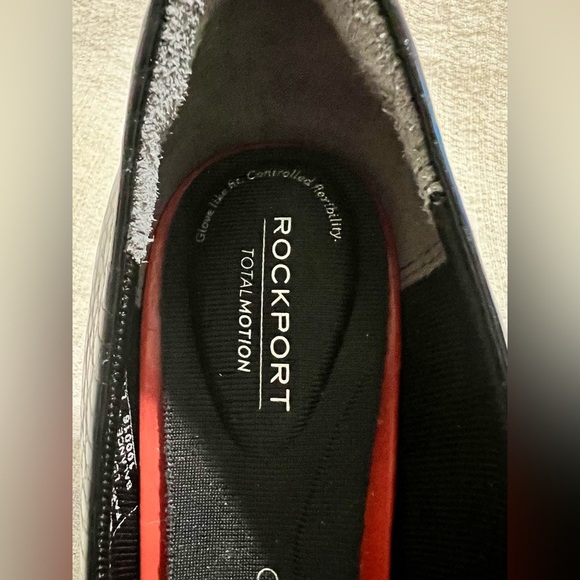 NEW Rockport  total motion trutech plain pump a11795 Genuine leather -black 6.5 - Picture 3 of 9